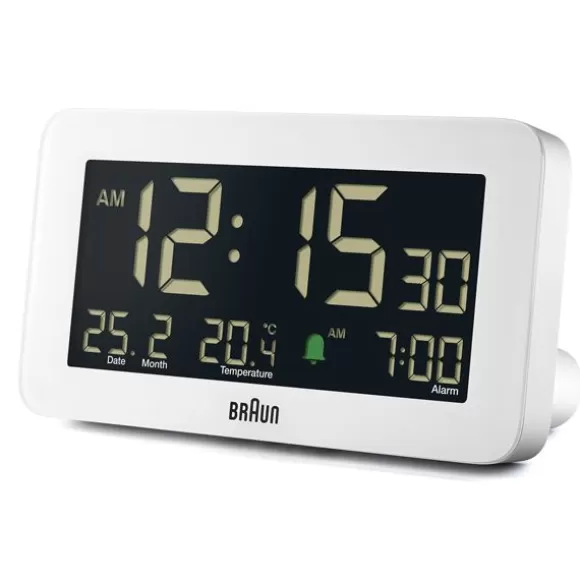 Braun Herätyskello BC10W* Pöytäkellot | Herätyskellot