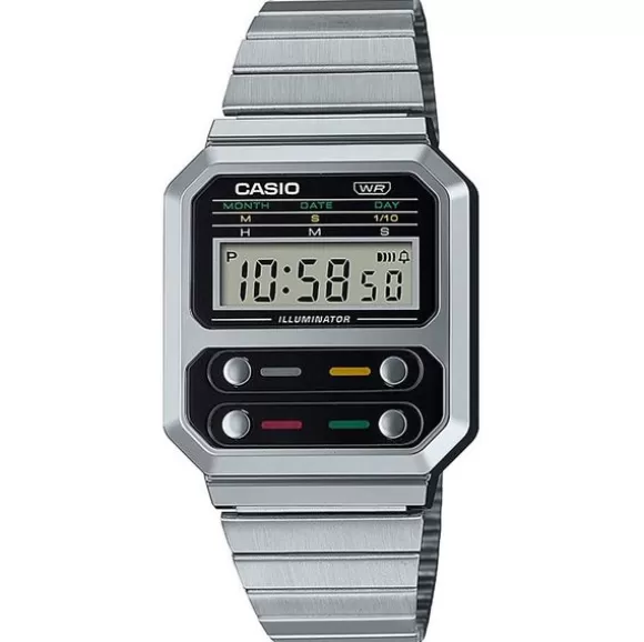 Casio Miesten Kello A100WE-1AEF* Miesten Rannekellot | Miesten Kellot