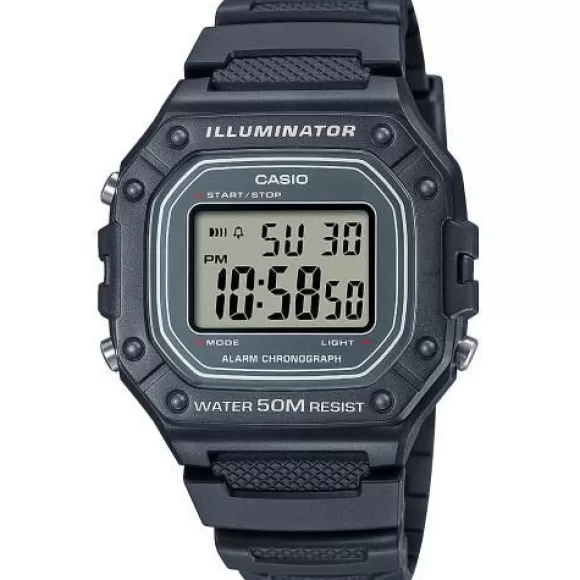Casio 43mm 3224 Miesten Kello W-218H-8AVEF* Miesten Rannekellot | Urheilukellot