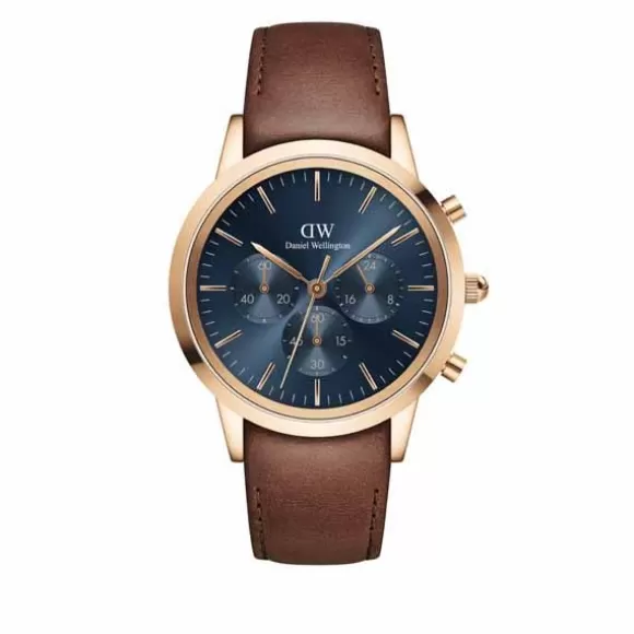 Daniel Wellington Iconic Chronograph Miesten Kello DW00100639* Miesten Rannekellot | Kronografikellot