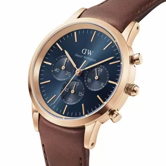 Daniel Wellington Iconic Chronograph Miesten Kello DW00100639* Miesten Rannekellot | Kronografikellot