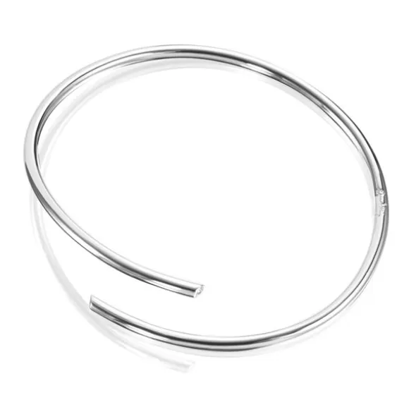 Efva Attling Hug Hopearanneketju/koru 14-100-01599/0000* Naisten Korut | Hopearannekorut