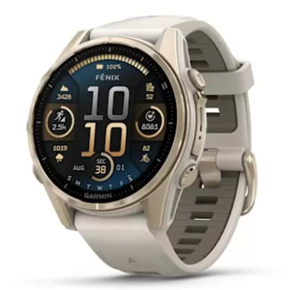 Garmin Fenix 8 Amoled Sapphire Titanium 43 Mm älykello 010-02903-11* Garmin Urheilukellot | Garmin Älykellot