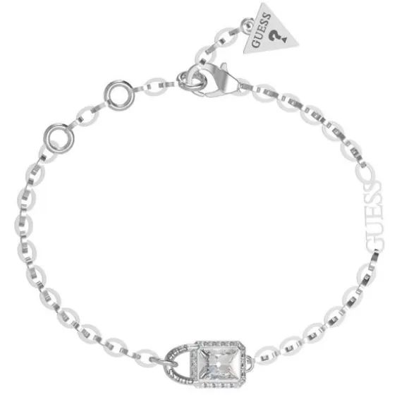 Guess Shiny Padlock Muotirannekoru JUBB02195JWRHS* Naisten Korut | Muotirannekorut