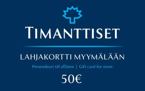 Lahjakortti Myymälään 50 €* Lahjakortit