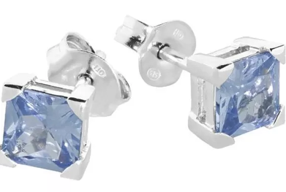 Loisto kultakorut Loisto Kultakorvakorut GF38070W AQUA* Naisten Korut | Kultakorvakorut