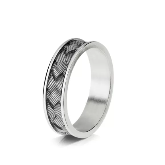 Lumoava Oiva Hopeasormus L52221600000* Miesten Sormukset | Miesten Korut