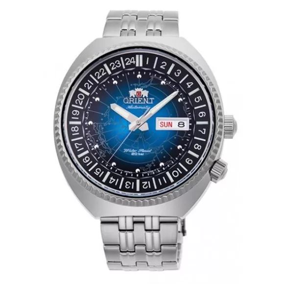 Orient World Map Miesten Kello RA-AA0E03L* Miesten Rannekellot | Sukelluskellot