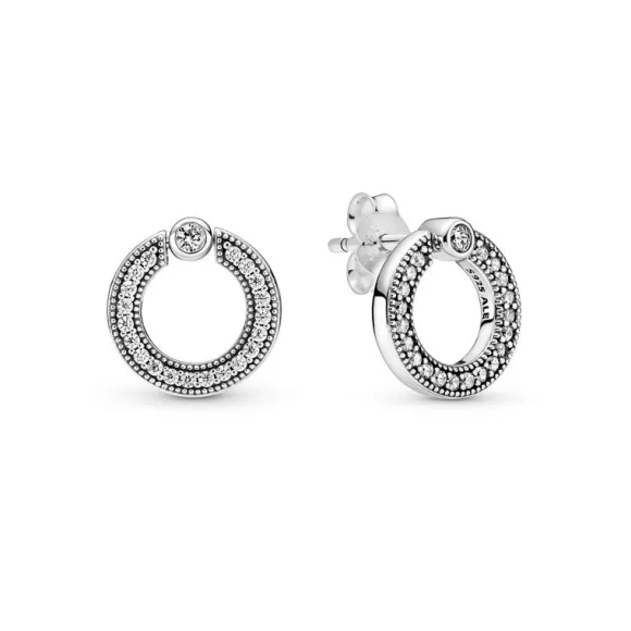 Pandora Signature Hopeakorvakorut 299486C01* Hopeakorvakorut | Korvakorut