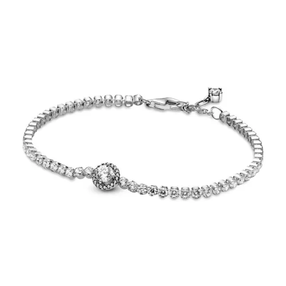 Pandora Timeless Hopearanneketju/koru 599416C01* Naisten Korut | Hopearannekorut