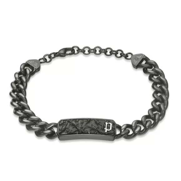 Police Wire Teräsrannekoru PEAGB0033803* Miesten Rannekorut | Miesten Korut