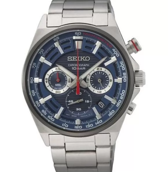 Seiko Miesten Kello Sport Chrono SSB407P1* Miesten Rannekellot | Kronografikellot