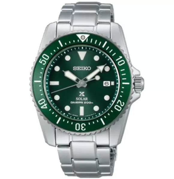 Seiko Prospex Compact Solar Scuba Diver SNE583P1* Miesten Rannekellot | Armeijakellot