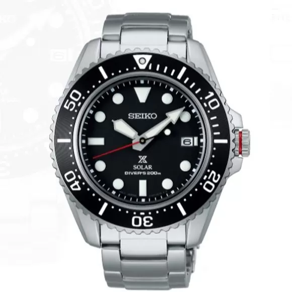 Seiko Prospex Diver's Solar 200M Miesten Kello SNE589P1* Miesten Rannekellot | Armeijakellot
