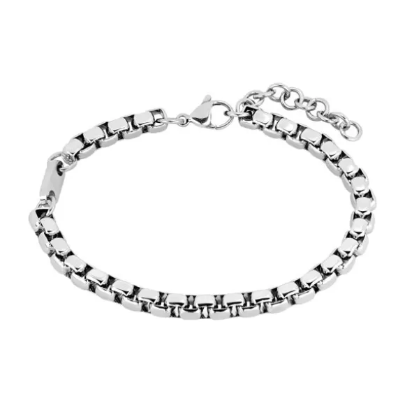 Steel Plus Teräsrannekoru TSB885N 5MM 18+3 STEEL* Miesten Rannekorut | Miesten Korut