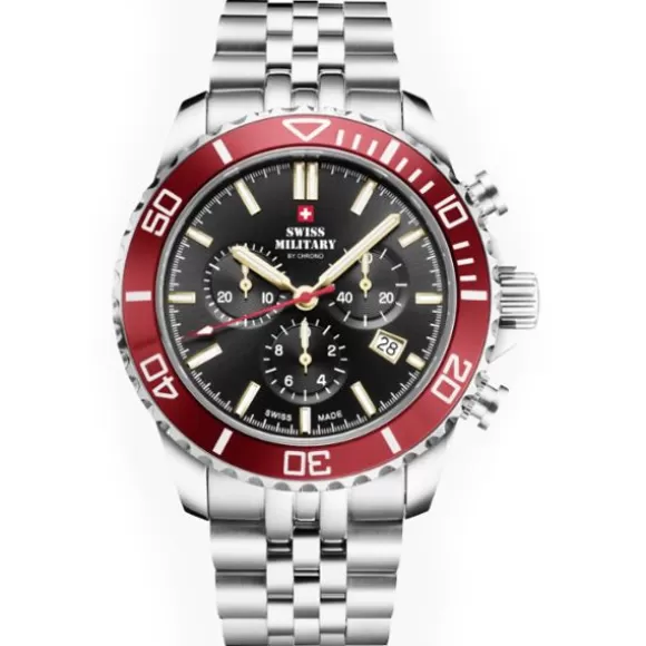 Swiss Military by Chrono Miesten Kello SM34103.03* Miesten Rannekellot | Kronografikellot