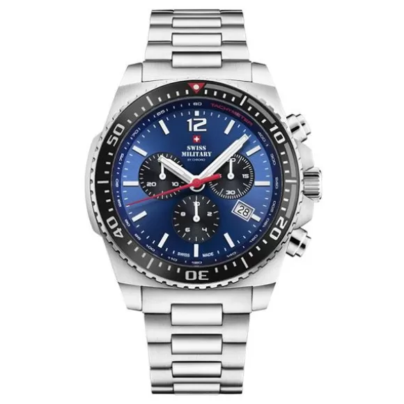 Swiss Military by Chrono Miesten Kello SM34093.02* Miesten Rannekellot | Kronografikellot