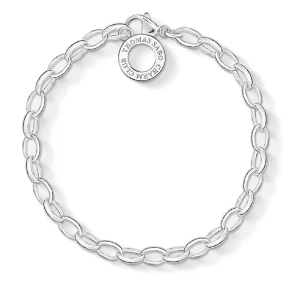 Thomas Sabo Charms Charm Club Hopearanneketju/koru X0031-001-12-L* Naisten Korut | Hopearannekorut