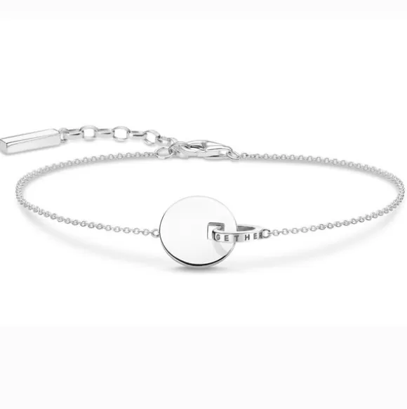 Thomas Sabo Sterling Together Coi Hopearanneketju/koru A1934-637-21-L19V* Naisten Korut | Hopearannekorut