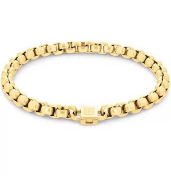 Tommy Hilfiger Chain Teräsrannekoru THJ2790368* Miesten Rannekorut | Miesten Korut