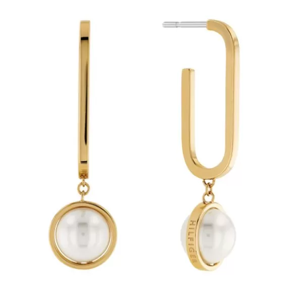 Tommy Hilfiger Orb/Pearl Teräskorvakorut THJ2780768* Helmikorut | Teräskorvakorut